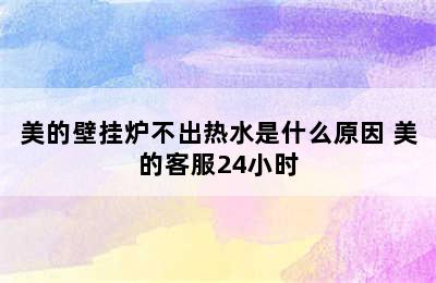 美的壁挂炉不出热水是什么原因 美的客服24小时